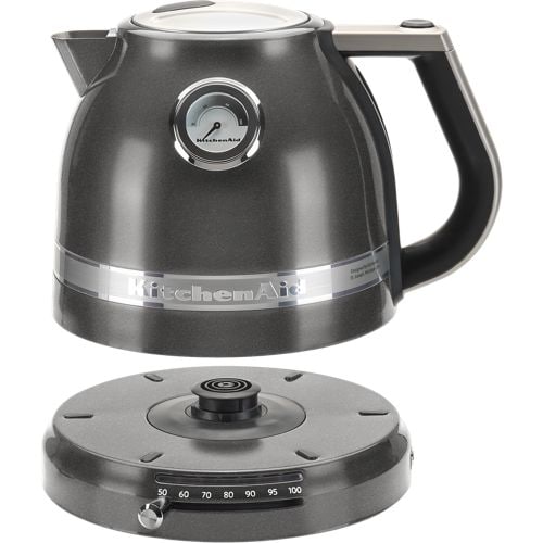 Kitchenaid Kettle 5KEK1522BMS Medallion Silver Profile Open