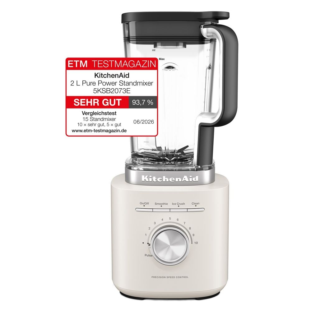 Kitchenaid Stirring machine 5KSB2073EPL Porcelain White Profile Open