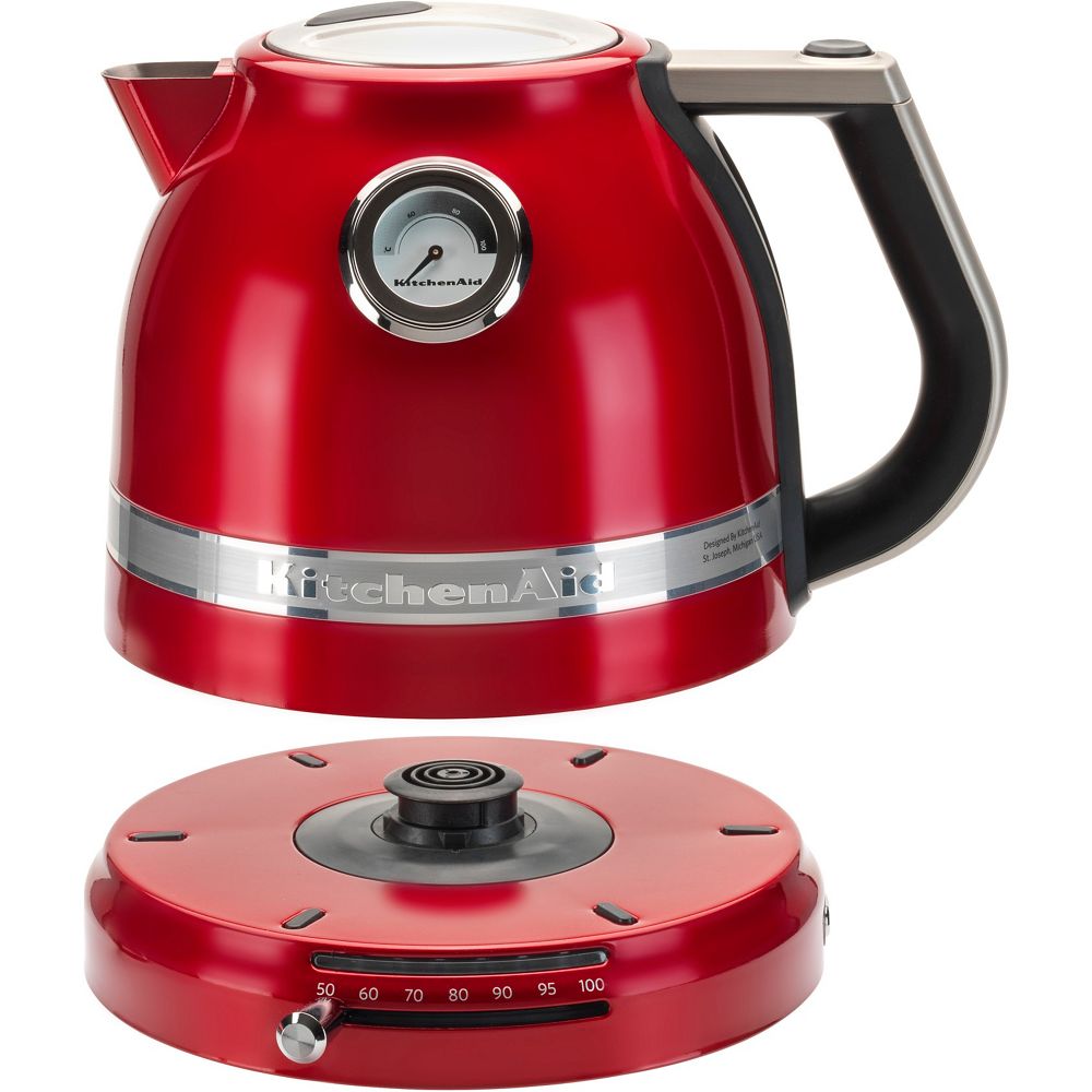 Kitchenaid Kettle 5KEK1522ECA Maçã vermelha Profile Open