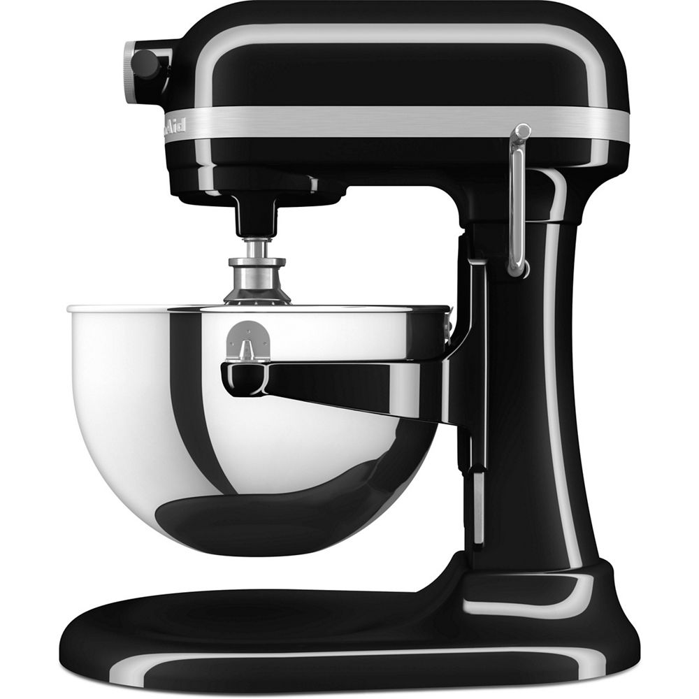 Kitchenaid Food processor 5KSM55SXXBOB Onyx Black Profile Open