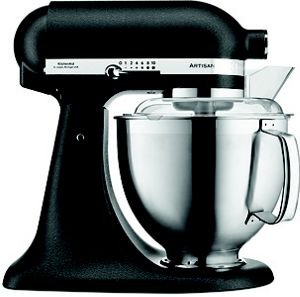KitchenAid Artisan ブラック KitchenAid Artisan Mixer 125 Matte Black - Tesco Groceries