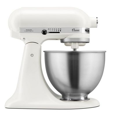 Kitchenaid Food processor 5K45SSEPL Porcelain White Profile