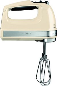 HANDMIXER MET 9 SNELHEDEN - ARTISAN - Amandelwit | KitchenAid NL