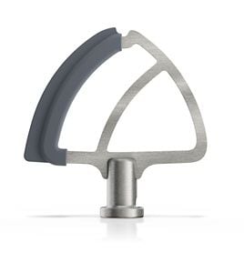 Batidor de borde flexible de acero inoxidable para batidoras amasadoras con cabezal inclinable 5KSMTHSFSS