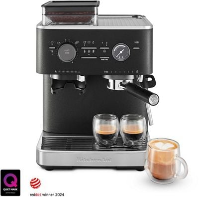 Halfautomatische espressomachine met koffiemolen