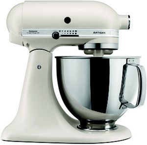 KitchenAid Artisan シルバー ミキサー KitchenAid 185 Artisan 4.8L Stand Food Mixer