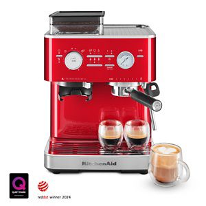 Semiautomatisk espressomaskine med kaffekværn
