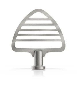 Batidor plano de acero inoxidable para batidoras amasadoras con cabezal inclinable 5KSMTHPBSS