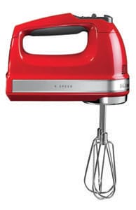 BATIDORA DE VARILLAS DE 9 VELOCIDADES 5KHM9212EER Rojo imperial