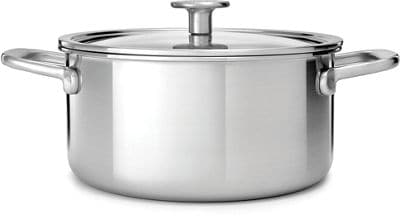 Roestvrijstalen kookpot met deksel 24cm - 4,9 L