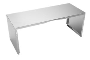 Unbranded Full Width Duct Cover - 30" Stainless Steel