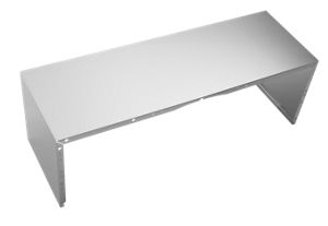 Unbranded Full Width Duct Cover - 36" Stainless Steel