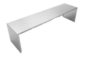 Unbranded Full Width Duct Cover - 48 in. Stainless Steel