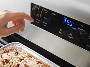 5.0 cu. ft. Front Control Gas Range with Fan Convection Cooking