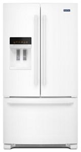 36- Inch Wide French Door Refrigerator with PowerCold® Feature - 25 Cu. Ft.