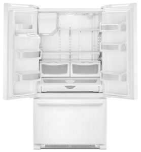 36- Inch Wide French Door Refrigerator with PowerCold® Feature - 25 Cu. Ft.