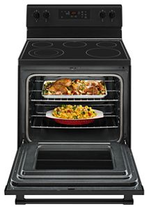 30-Inch Wide Electric Range With Shatter-Resistant Cooktop - 5.3 Cu. Ft.