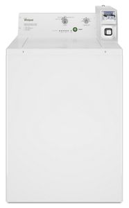 Whirlpool Commercial Top-Load Washer, Coin Slide