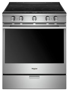 Whirlpool 6.4 cu. ft. Smart Slide-in Electric Range with Scan-to-Cook Technology