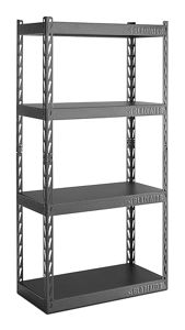 30" Wide EZ Connect Rack with Four 15" Deep Shelves GARC304RGG