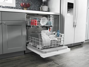 Dishwasher with Triple Filter Wash System