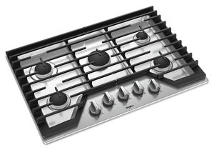 30-inch Gas Cooktop with EZ-2-Lift™ Hinged Cast-Iron Grates