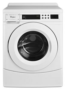 Whirlpool 27" Commercial High-Efficiency Energy Star-Qualified Front-Load Washer, Non-Vend