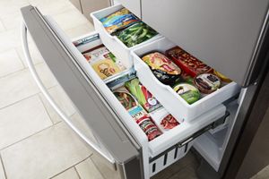 36-inch Wide Counter Depth French Door Refrigerator - 20 cu. ft.