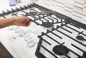 36-inch Gas Cooktop with EZ-2-Lift™ Hinged Cast-Iron Grates