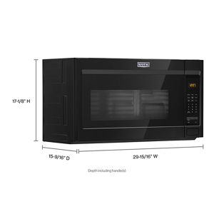 Over-the-Range Microwave with stainless steel cavity - 1.9 cu. ft.