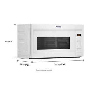 Over-the-Range Microwave with stainless steel cavity - 1.9 cu. ft.