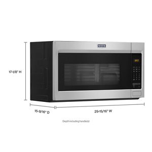 Over-the-Range Microwave with stainless steel cavity - 1.9 cu. ft.
