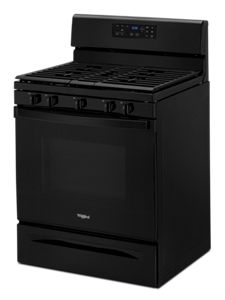 5.0 cu. ft. Whirlpool® gas range with center oval burner