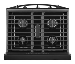 5.0 cu. ft. Whirlpool® gas range with center oval burner