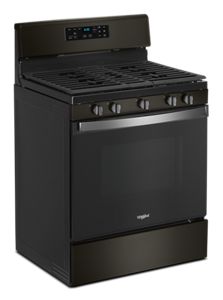 5.0 cu. ft. Whirlpool® gas range with center oval burner