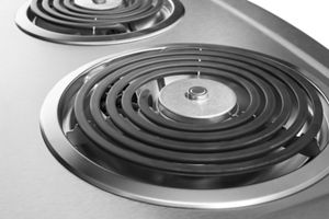 
21-inch Electric Cooktop with Stainless Steel Surface