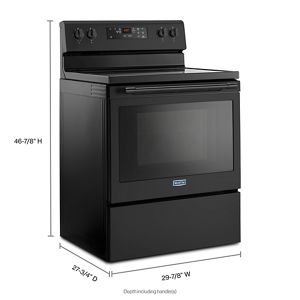 30-Inch Wide Electric Range With Shatter-Resistant Cooktop - 5.3 Cu. Ft.