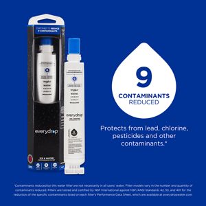 Model: EDR6D1 | EveryDrop everydrop® Refrigerator Water Filter 6 - EDR6D1 (Pack of 1)
