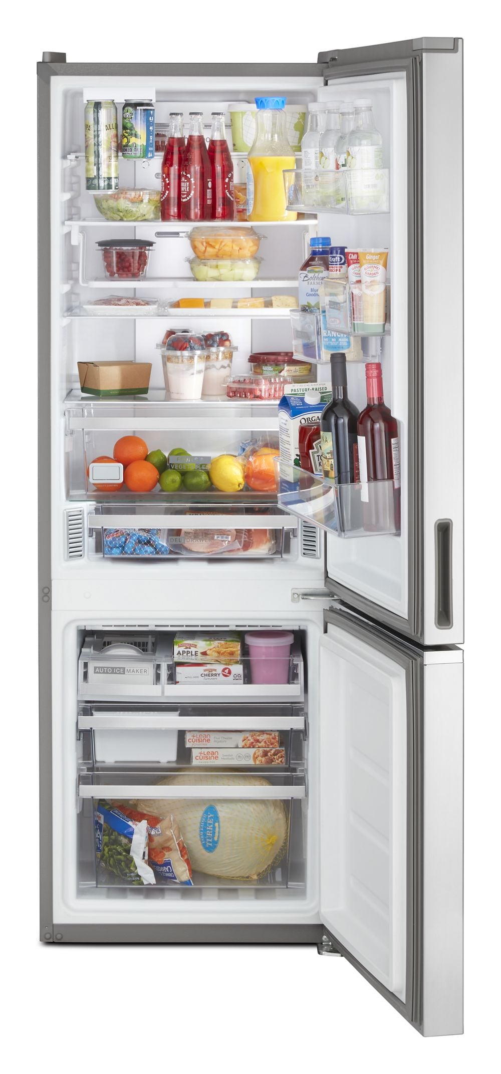 24-inch Wide Garage-Ready Bottom-Freezer Refrigerator - 12.9 cu