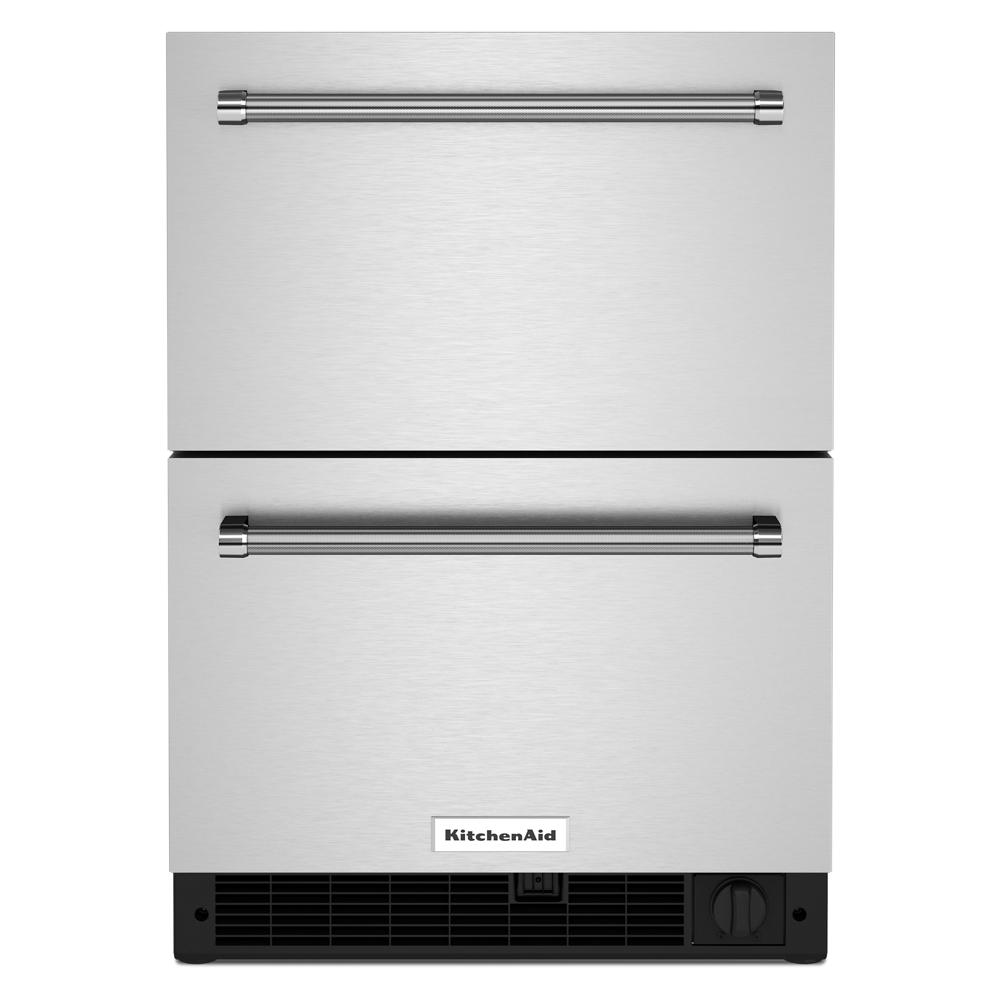 KitchenAid Undercounter Refrigerator (KUDF204KSB) - Stainless Steel KitchenAid Undercounter Refrigerator (KUDF204KSB) - Stainless Steel