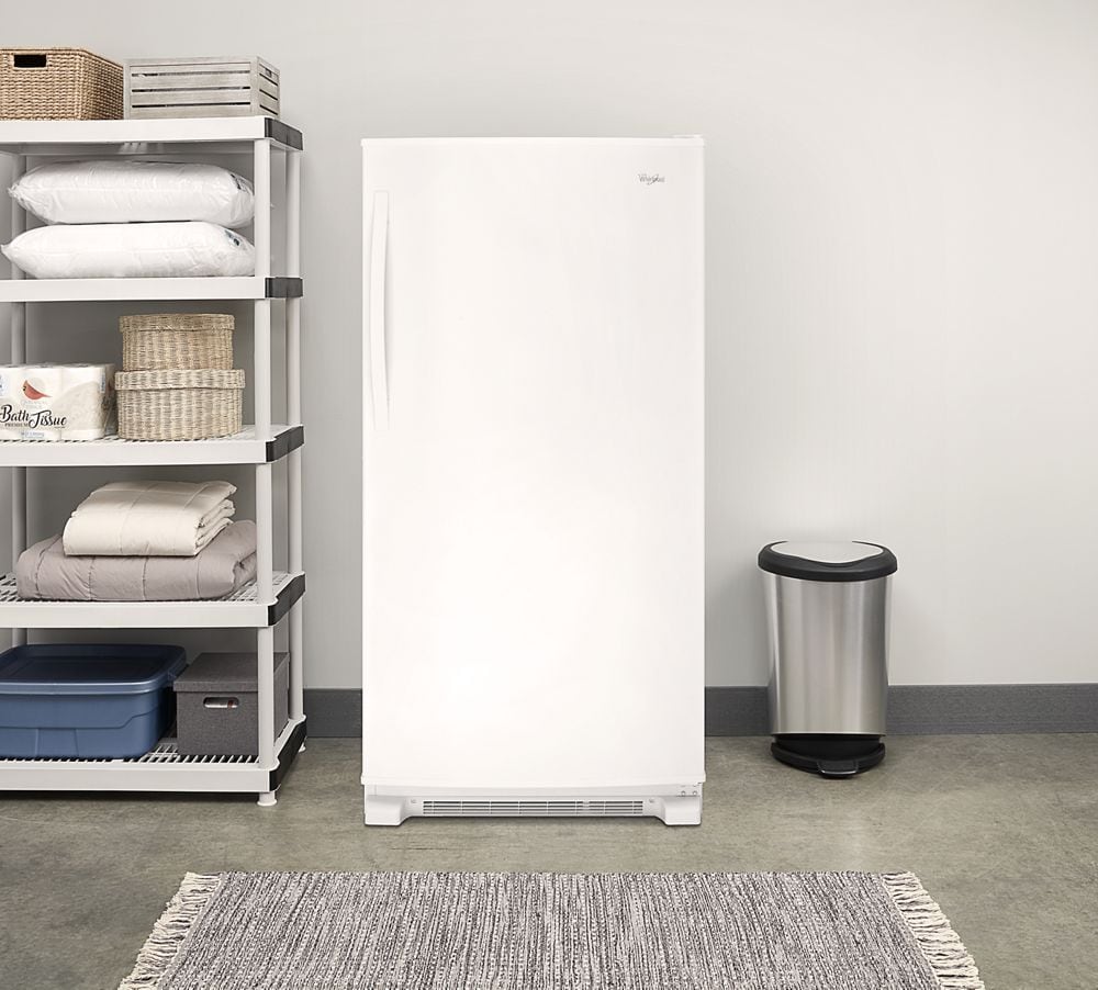 20 cu. ft. Upright Freezer with Temperature Alarm White WZF79R20DW