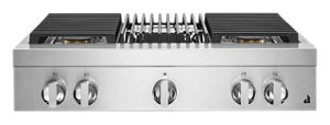 Jenn-Air NOIR™ 36" Gas Professional-Style Rangetop with Grill