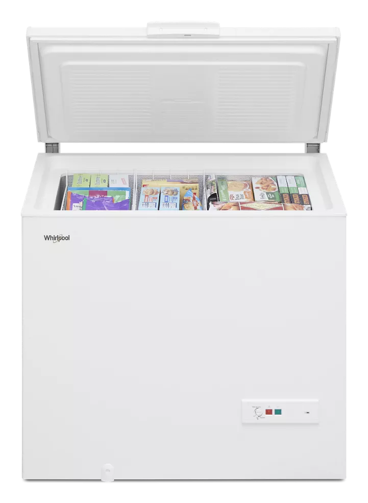 9 Cu. Ft. Convertible Freezer to Refrigerator with Baskets White
