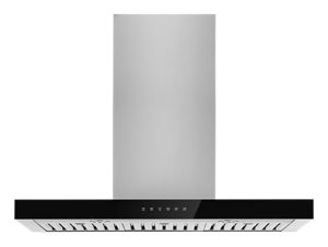 Jenn-Air Lustre Stainless 36" Recirculating Wall-Mount Canopy Hood