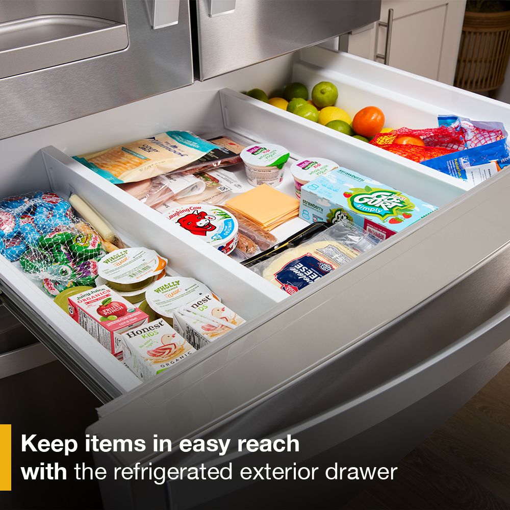 FREIMAGE★フリメージェ★8.0型★軽量★カート★お洒落★ウィメンズ★BR 36-Inch Wide French Door Bottom Mount Refrigerator - 25 cu. ft