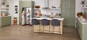 Model: KRSF705HPS | KitchenAid 24.8 cu ft. Side-by-Side Refrigerator with Exterior Ice and Water and PrintShield™ finish