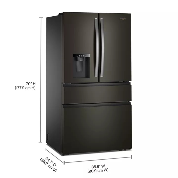 Whirlpool® 29 Cu. Ft. Family-Sized Capacity French Door