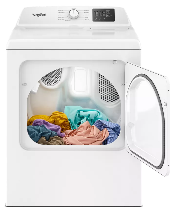 7.0 cu. ft. Electric Dryer with Adaptive Dry - Vented Top Load