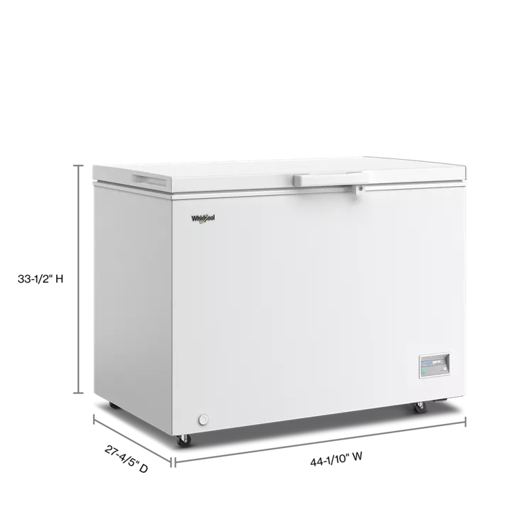 Whirlpool® 11 cu. ft. Chest Freezer with 2 Storage Baskets White