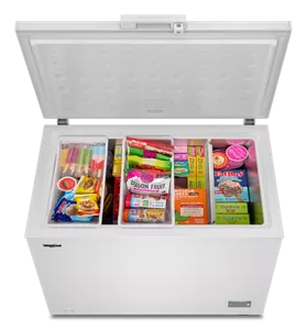 Whirlpool® 11 cu. ft. Chest Freezer with 2 Storage Baskets White